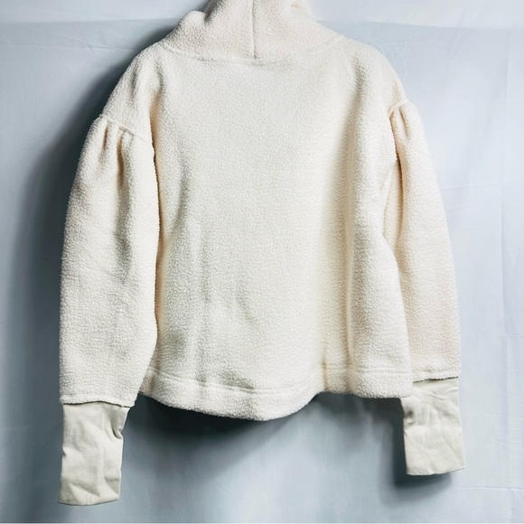 NWT Free People Women’s Sz X-Large Poppy Quarter Zip Pullover Sweater Jacket - Picture 13 of 14